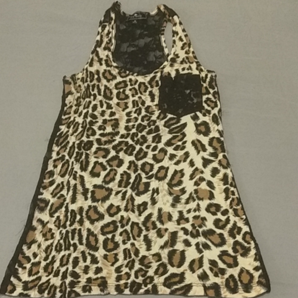 Leopard tank top